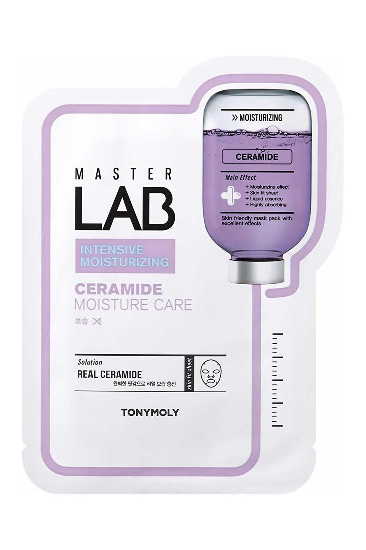 Tonymoly Yüz Maskesi Master LAB Onarıcı ve Aydınlatıcı Seramid Cilt Bakımı 19gr