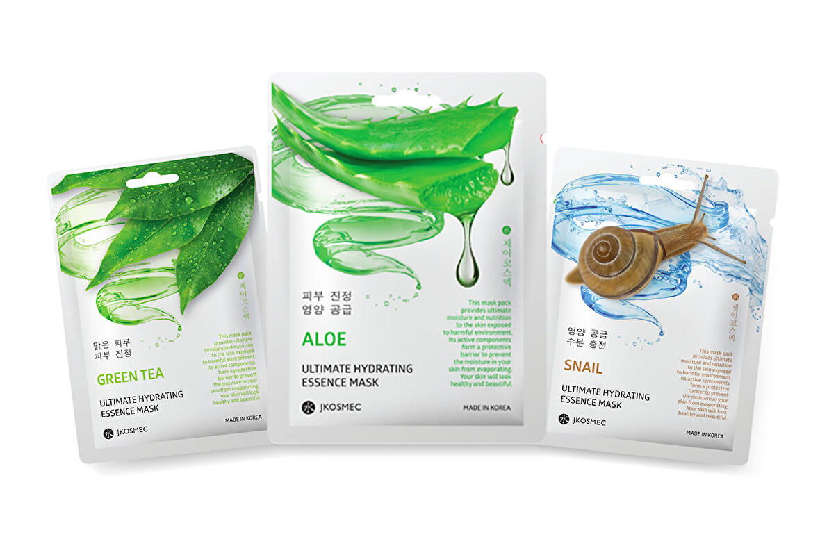 Jkosmec Green Tea-Aloe-Snaıl Avantaj Paketi