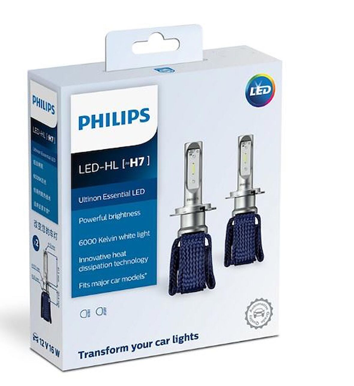 PHILIPS H7 LED FAR AMPULU 6000K 64210 11972UEX2