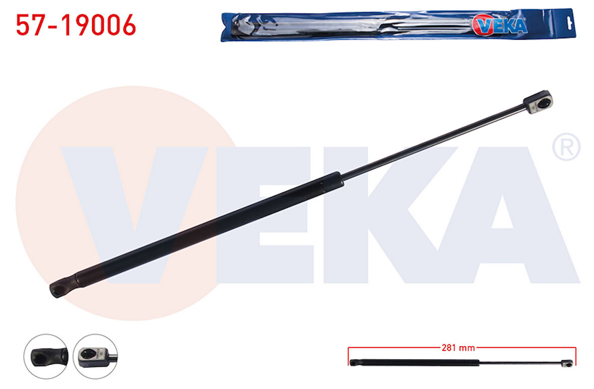 FORD FOCUS I (DAW,DBW) 4 KAPI BAGAJ AMORTİSÖRÜ 281mm/420N 1998-2004 ARASI XS41F406A10AE