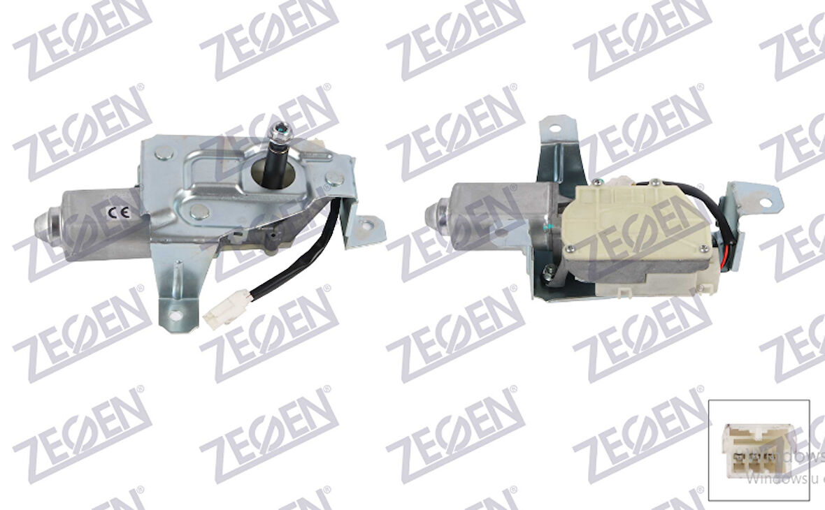 FİAT DOBLO ARKA SİLECEK MOTORU ÇİFT KAPI 2001-2010 ARASI 46816698 ZWM1099