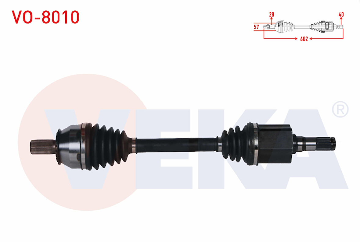 VOLVO V60 1.6 D SOL ÖN AKS KOMPLE A-T 2010 SONRASI 31280667 31280675