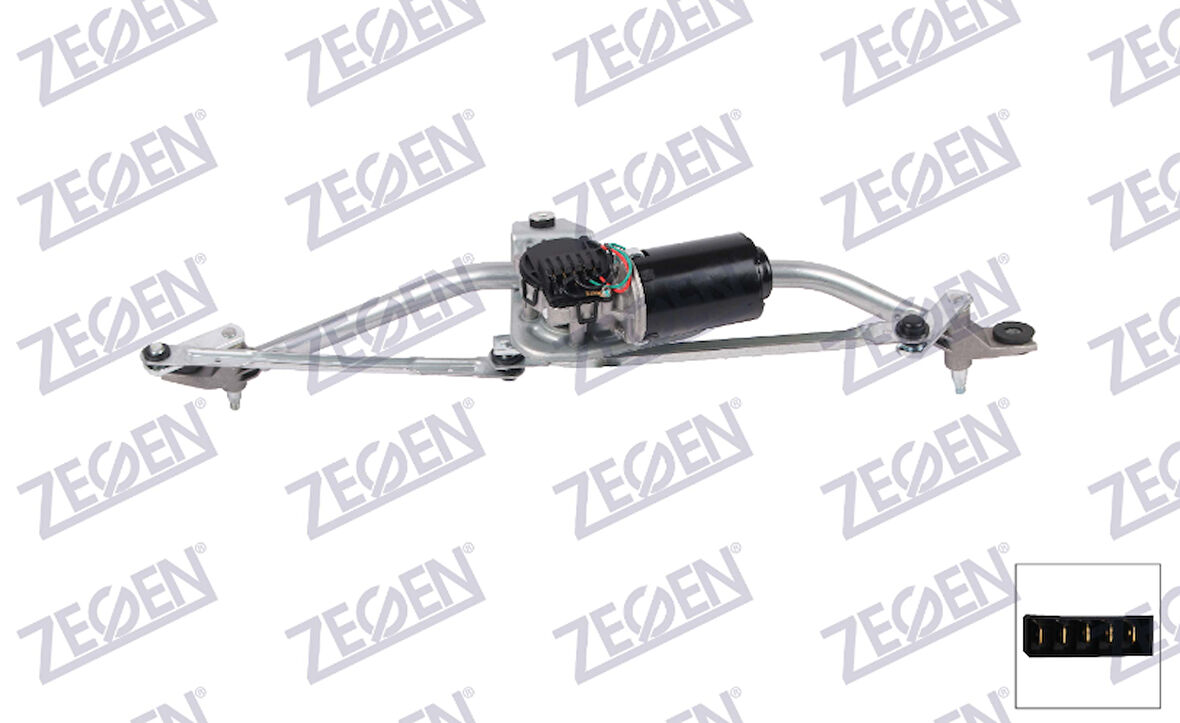 VW PASSAT ÖN SİLECEK MEKANİZMASI MOTORLU 1996-2005 ARASI 8D1955603B 3B1955113CD