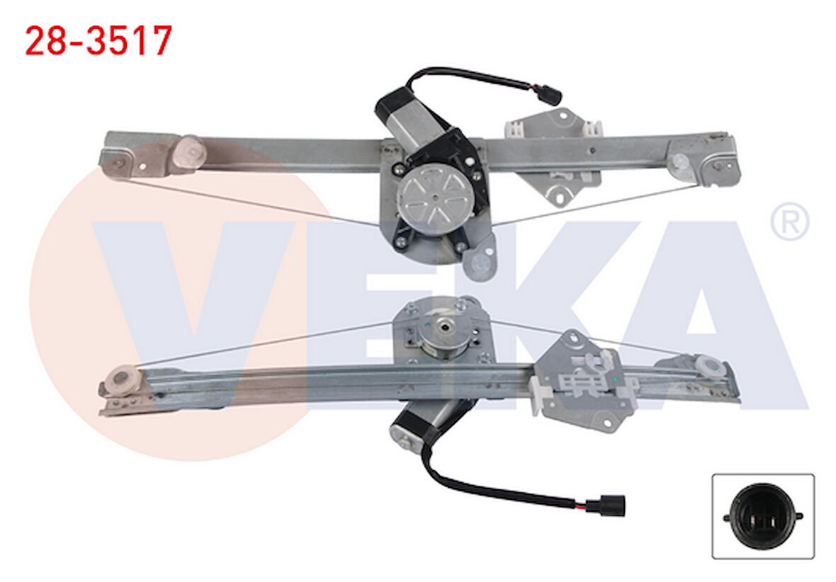 DACİA LOGAN 1.5 DCI SAĞ ÖN CAM KRİKOSU 2004-2012 ARASI 8200901102 8200884405