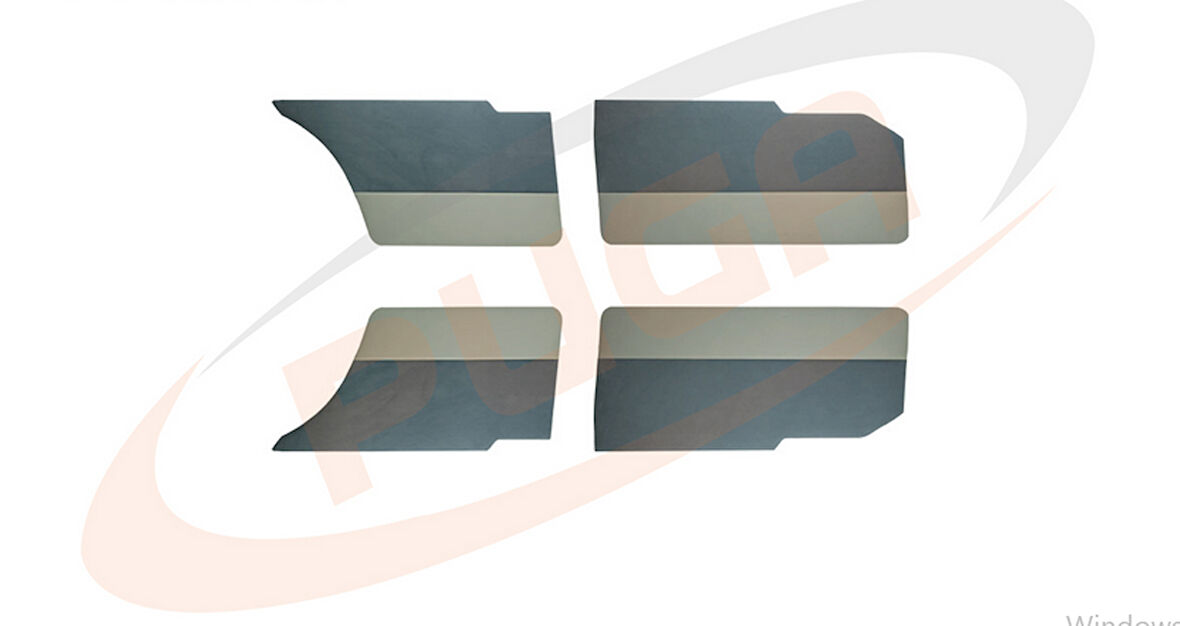 TOFAŞ DOĞAN KAPI DÖŞEMESİ TAKIMI MAVİ DÜZ / PG-KID002