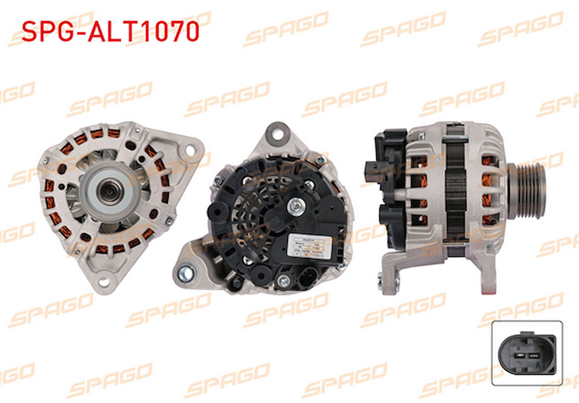 DAİLY 4 - VI 2.3 D ALTERNATÖR 12V/150A 6PK 2014 SONRASI 5801580939