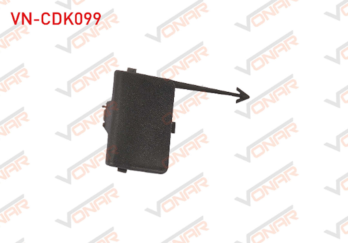 VW CADDY ÖN TAMPON ÇEKİ DEMİR KAPAĞI 2004-2011 ARASI 2K0807241 CDK099