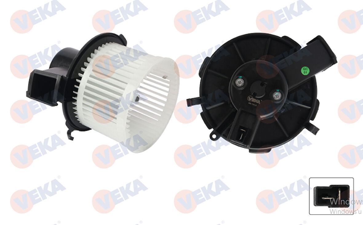 FİAT PANDA 2003-2012 / FORD KA 2008-2016 KALORİFER MOTORU 77364884 9S5118527AA