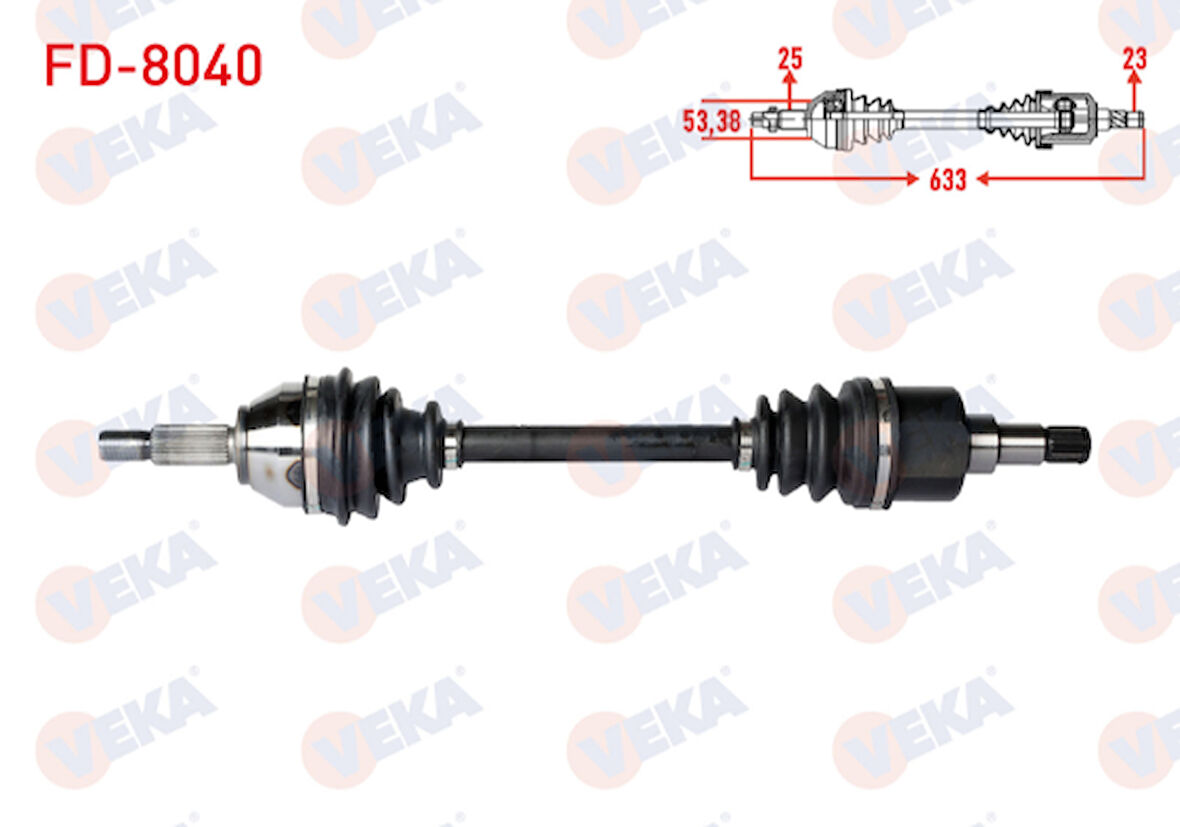 FORD FOCUS 1 - I 1.4i 16v ÖN SOL AKS KOMPLE 1998-2004 ARASI 1063498 4N113A327AA