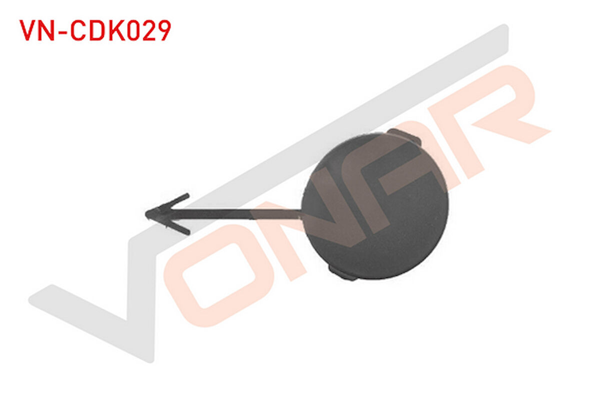 PEUGEOT 207 ÖN TAMPON ÇEKİ DEMİR KAPAĞI 7414.PY CDK029