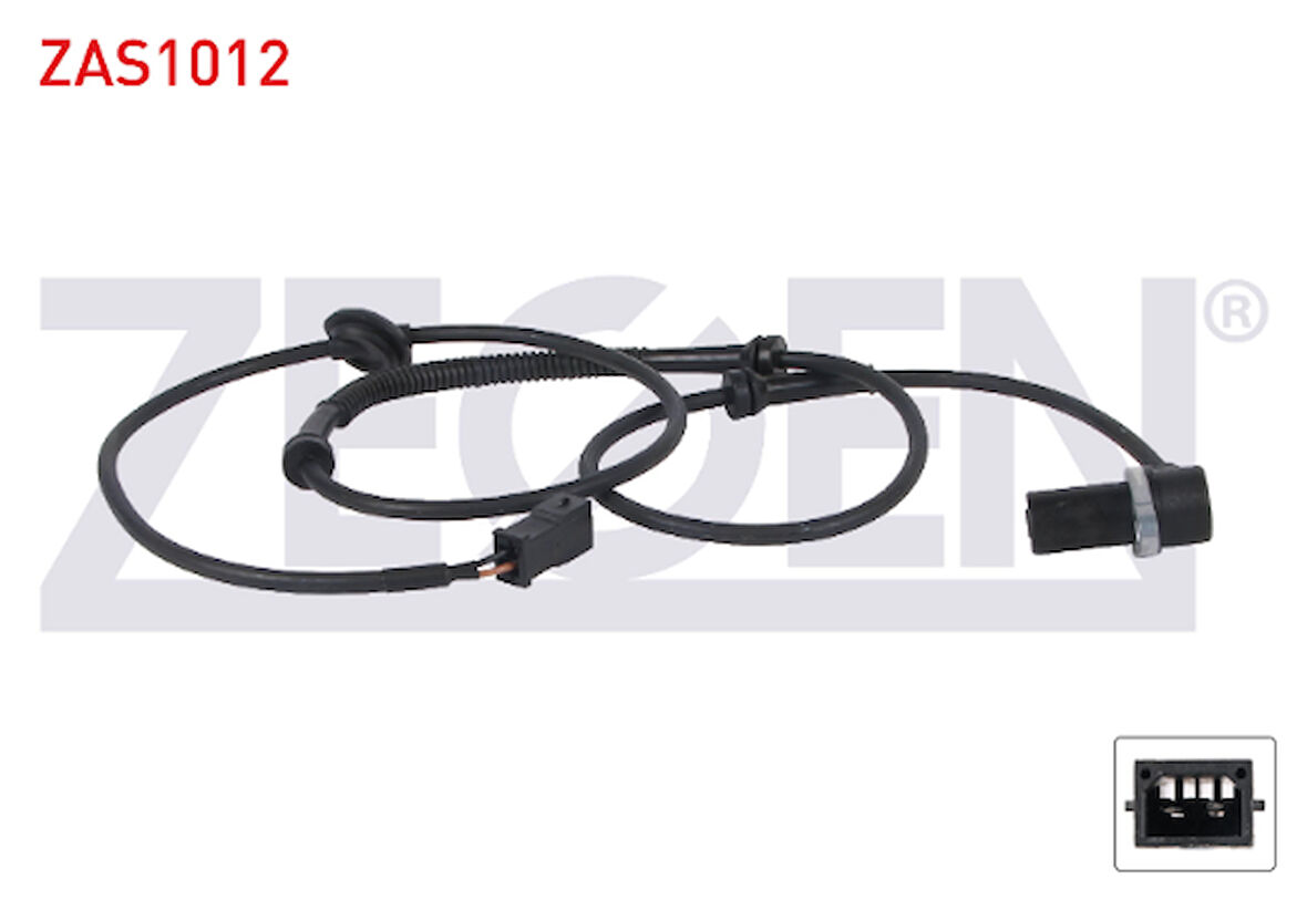 AUDİ A4 (8E2,B6) ABS SENSÖRÜ ARKA 2000-2004 ARASI 8E0927807B ZAS1012