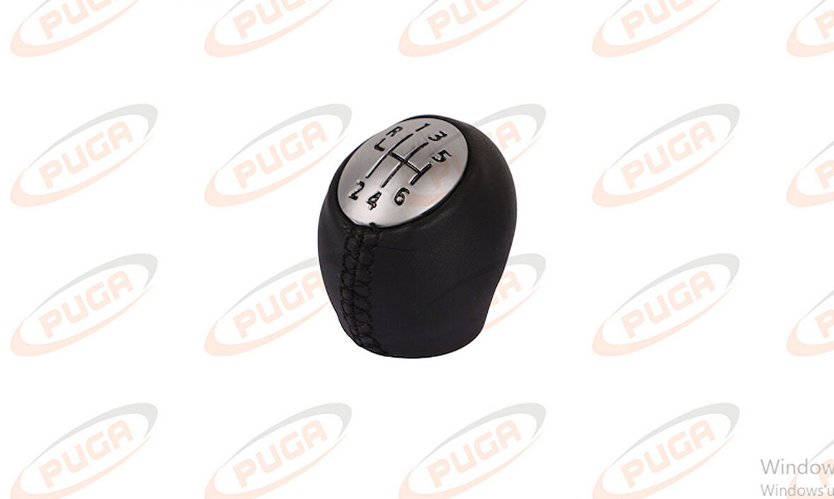MEGANE 3 / FLUENCE VİTES TOPUZU DERI KAPLAMALI DİKİŞLİ MAT KROM 328650024R VTT040