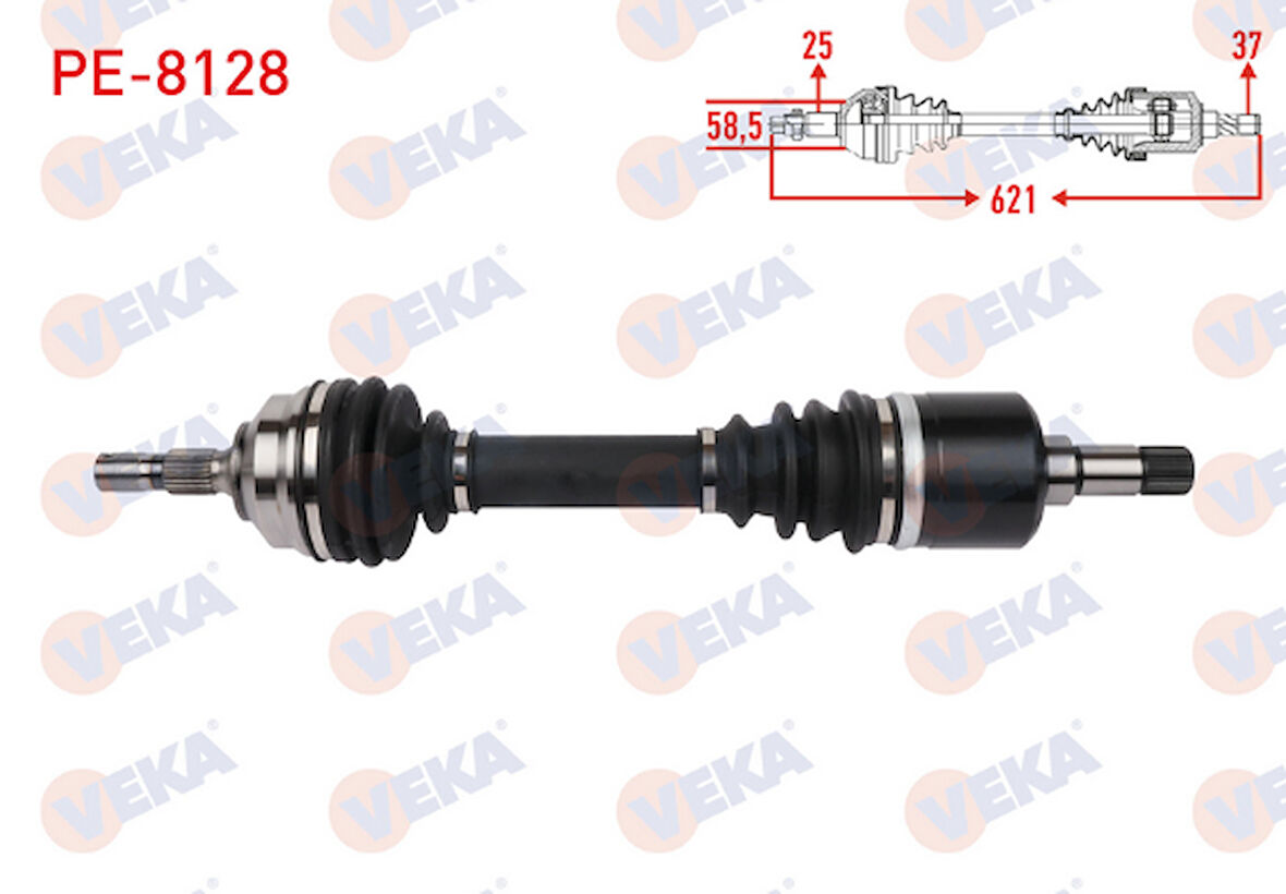 PEUGEOT 307 2.0 HDi SOL ÖN AKS KOMPLE 2003-2009 ARASI 3272.FT 3272.FV 3272.SV