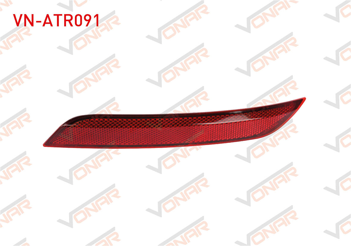 VW POLO SOL ARKA TAMPON REFLEKTÖRÜ 2014 SONRASI 6R0945105B ATR091