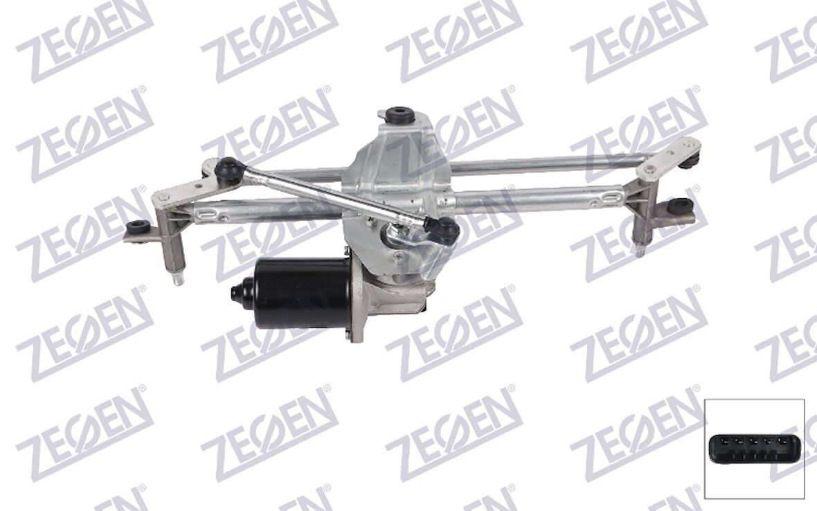 OPEL CORSA C ÖN SİLECEK MOTORU MEKANİZMALI 2000-2006 ARASI 1270000 23001902 1274137