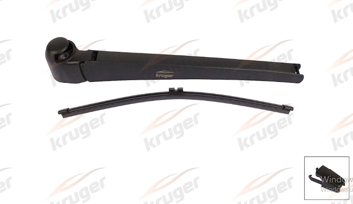 SKODA FABİA II ARKA SİLECEK VE KOLU 2008-2011 ARASI 325mm 6Q6955707B AT00169