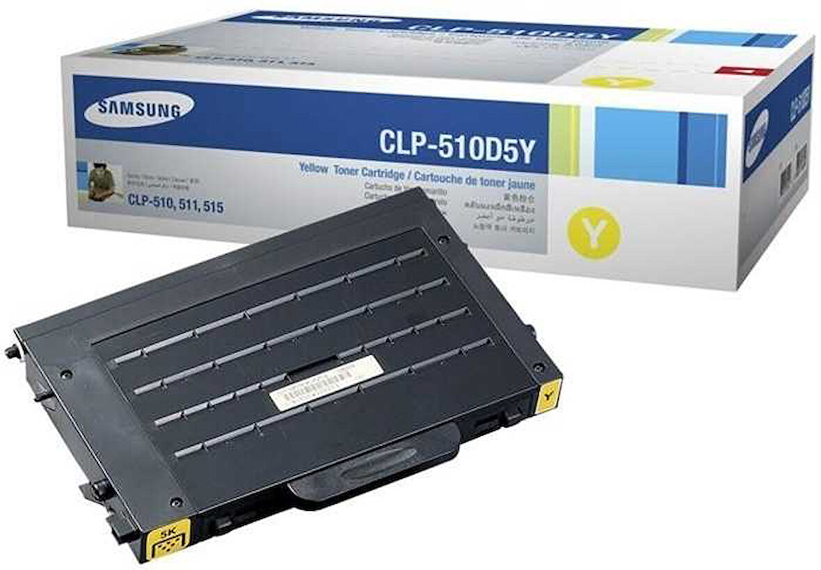 Samsung CLP-510 Sarı Orijinal Toner