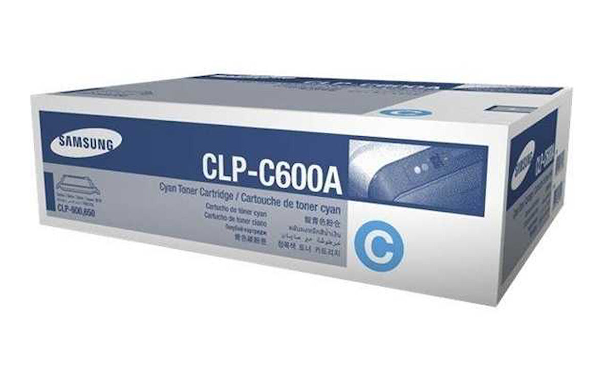 Samsung CLP-600 Mavi Orijinal Toner