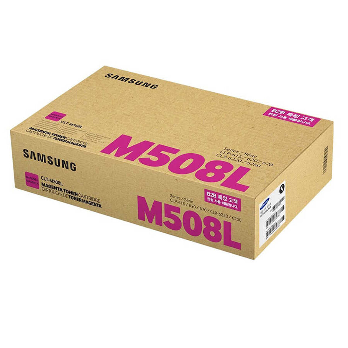 Samsung CLT-M508LHp SU325A Kırmızı Orijinal Toner Yüksek Kapasiteli