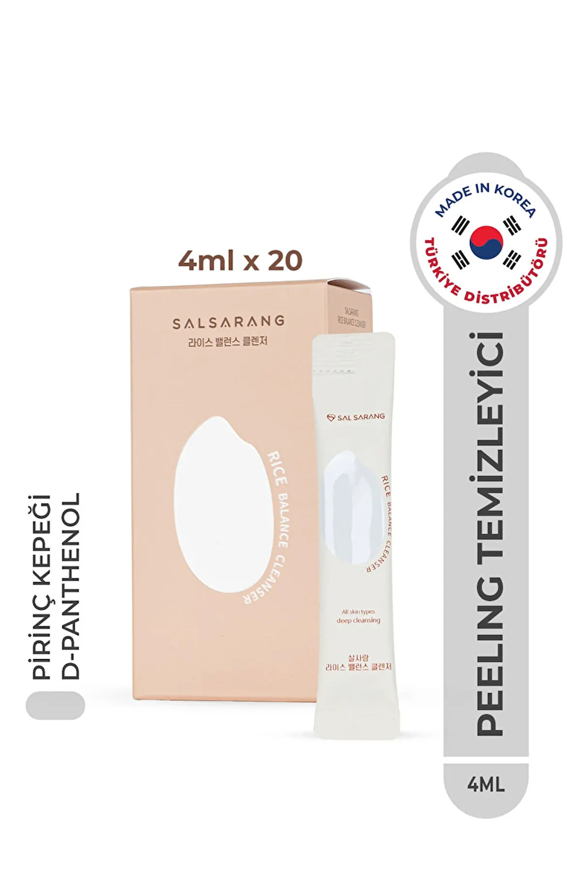 Salsarang Rice Balance Cleanser Peeling Etkili Gözenek Temizleyici 4ml x 20pcs