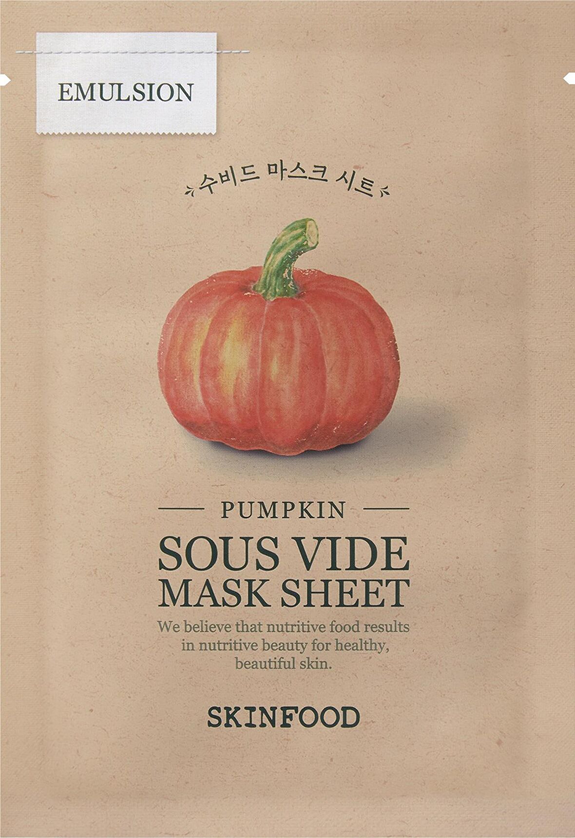 Skinfood Pumpkin Sous Vide Mask Sheet