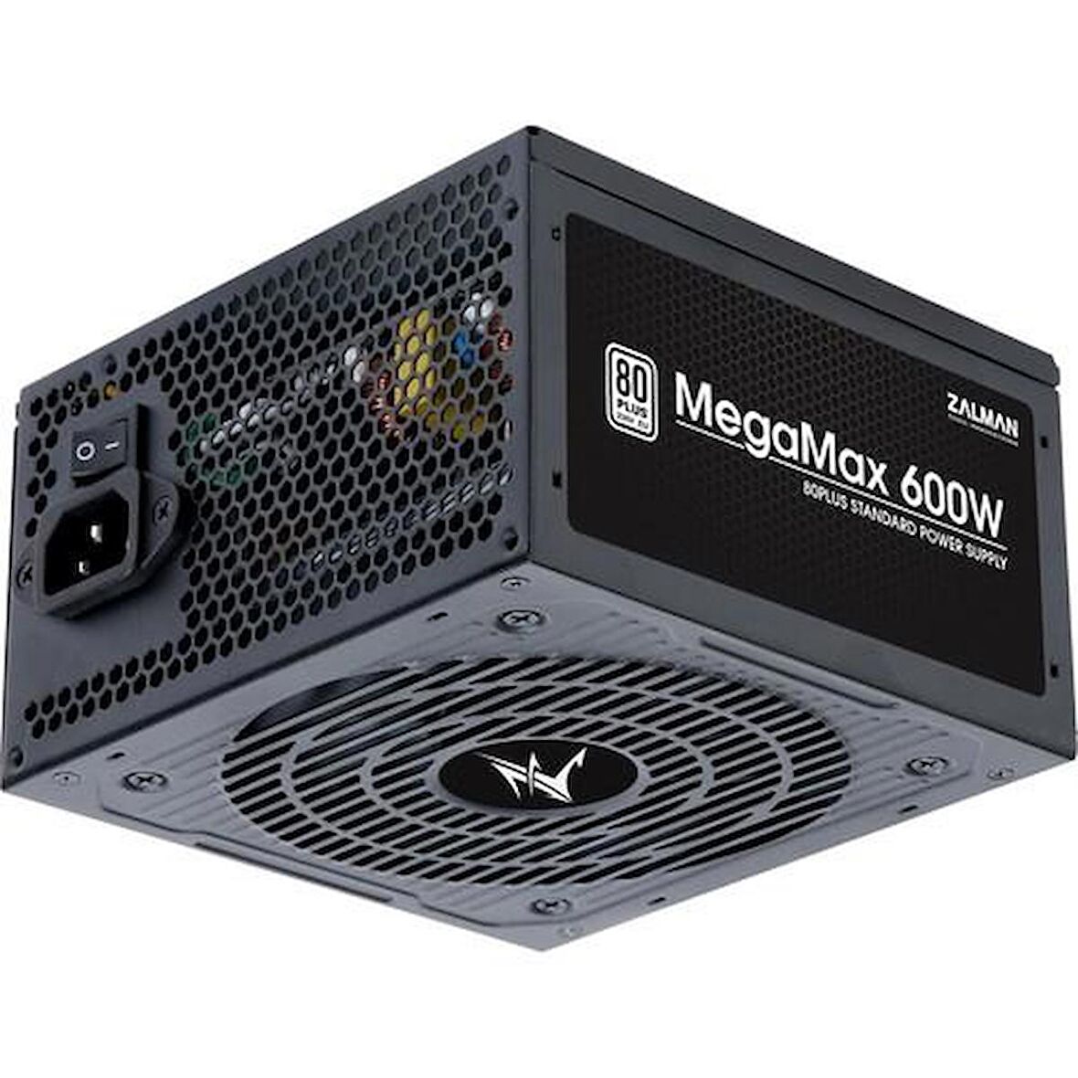 ZALMAN ZM600 TXII 600W +80 PLUS DUAL FORWARD 120MM FAN POWER SUPPLY