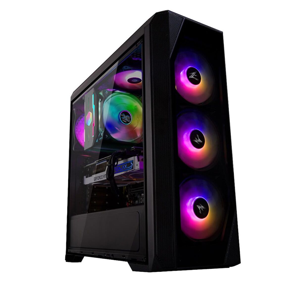 ZALMAN 600W N5 TF RGB FANLI GAMING MID-TOWER PC KASASI