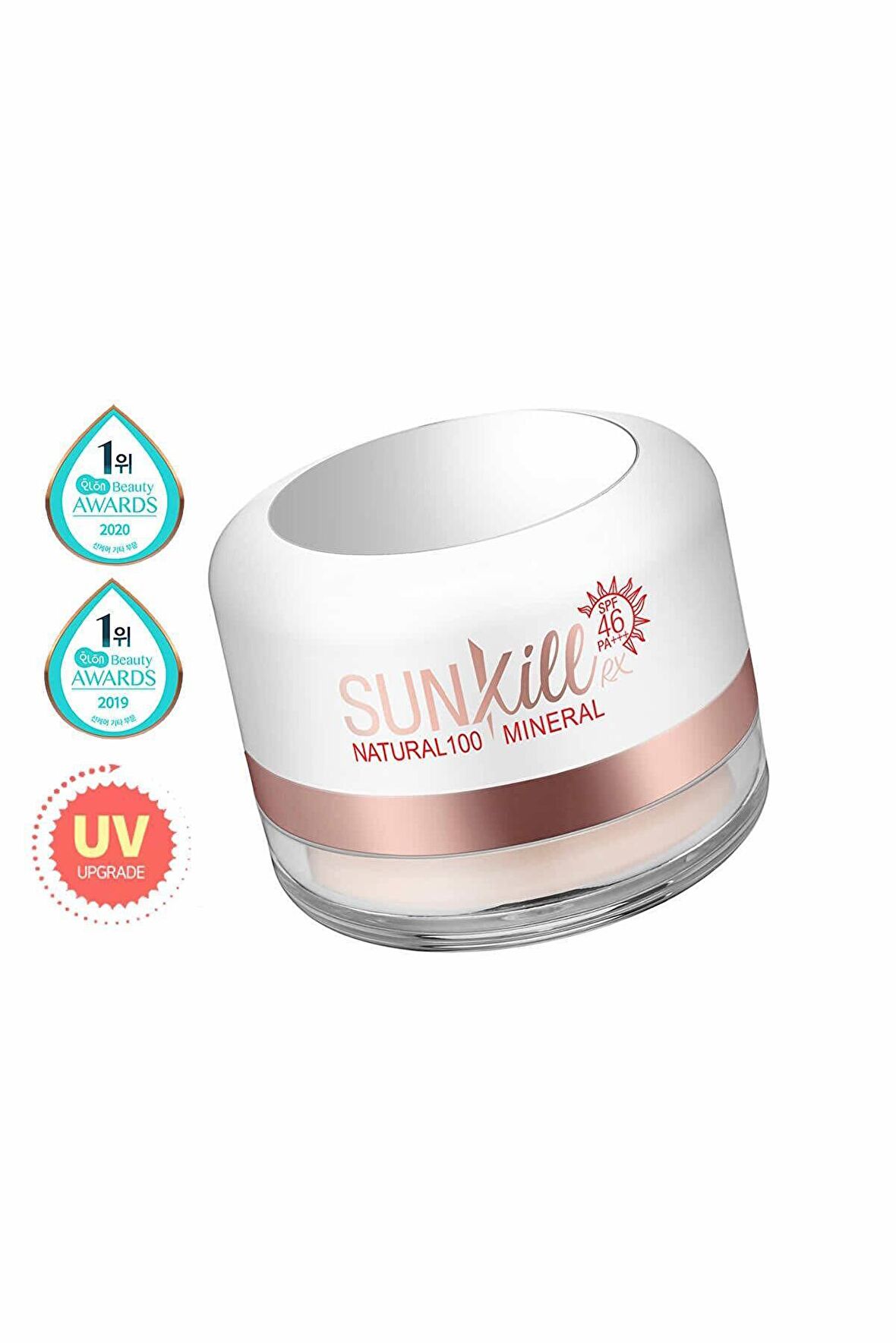 Maxclinic Sunkill Natural 100 Mineral 46 Faktör Nemlendirici Yağlı Ciltler İçin Renksiz Güneş Koruyucu Pudra 12 gr