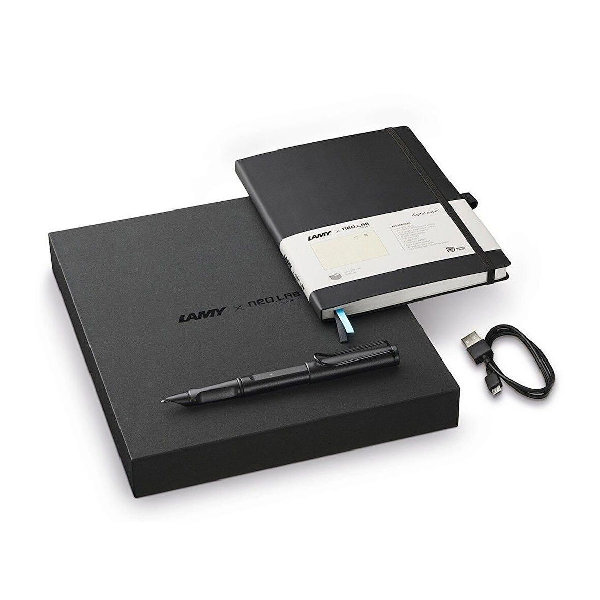 Lamy safari ncode Akıllı Yazım Seti All Black Lamy-ncode NC72-0131A