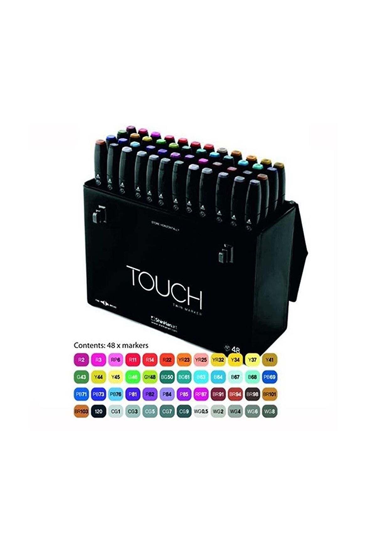 Touch Twin Marker Kalem 48li Set