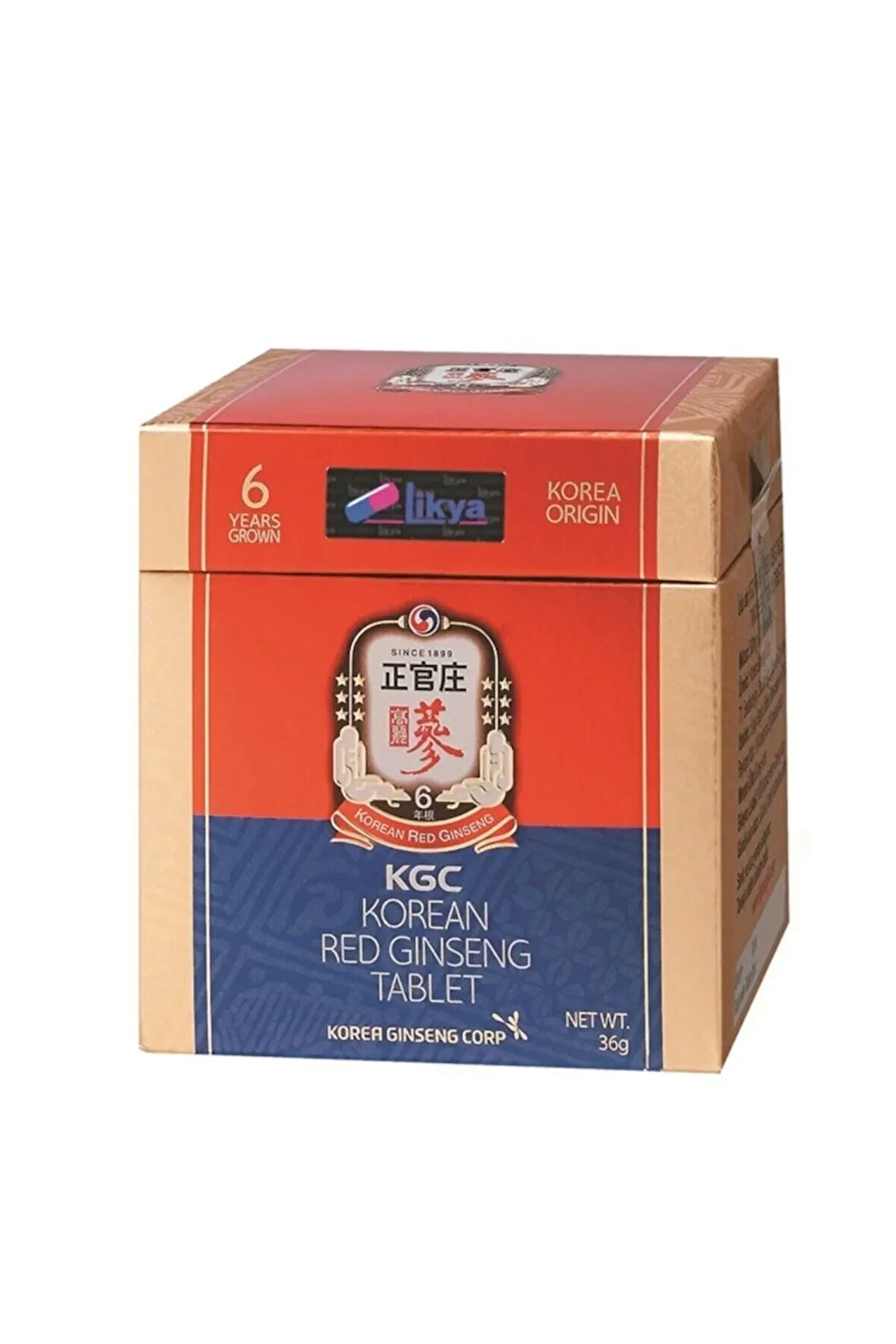 Tarçın Doğal Ürünler Kırmızı Kore Ginseng 300 Mg 120 Tablet (6 YIL)