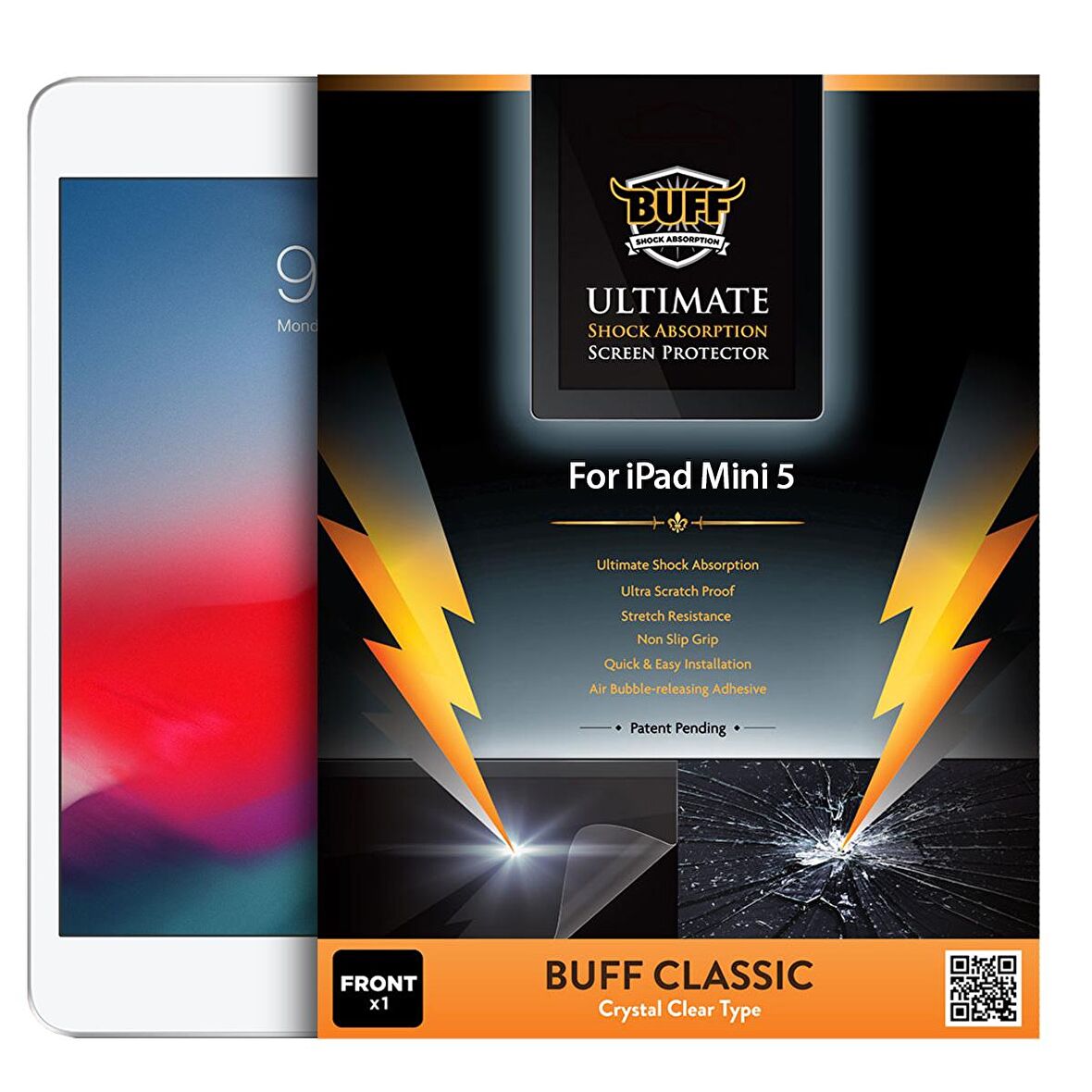 Buff iPad Mini 5 ile Uyumlu Ekran Koruyucu