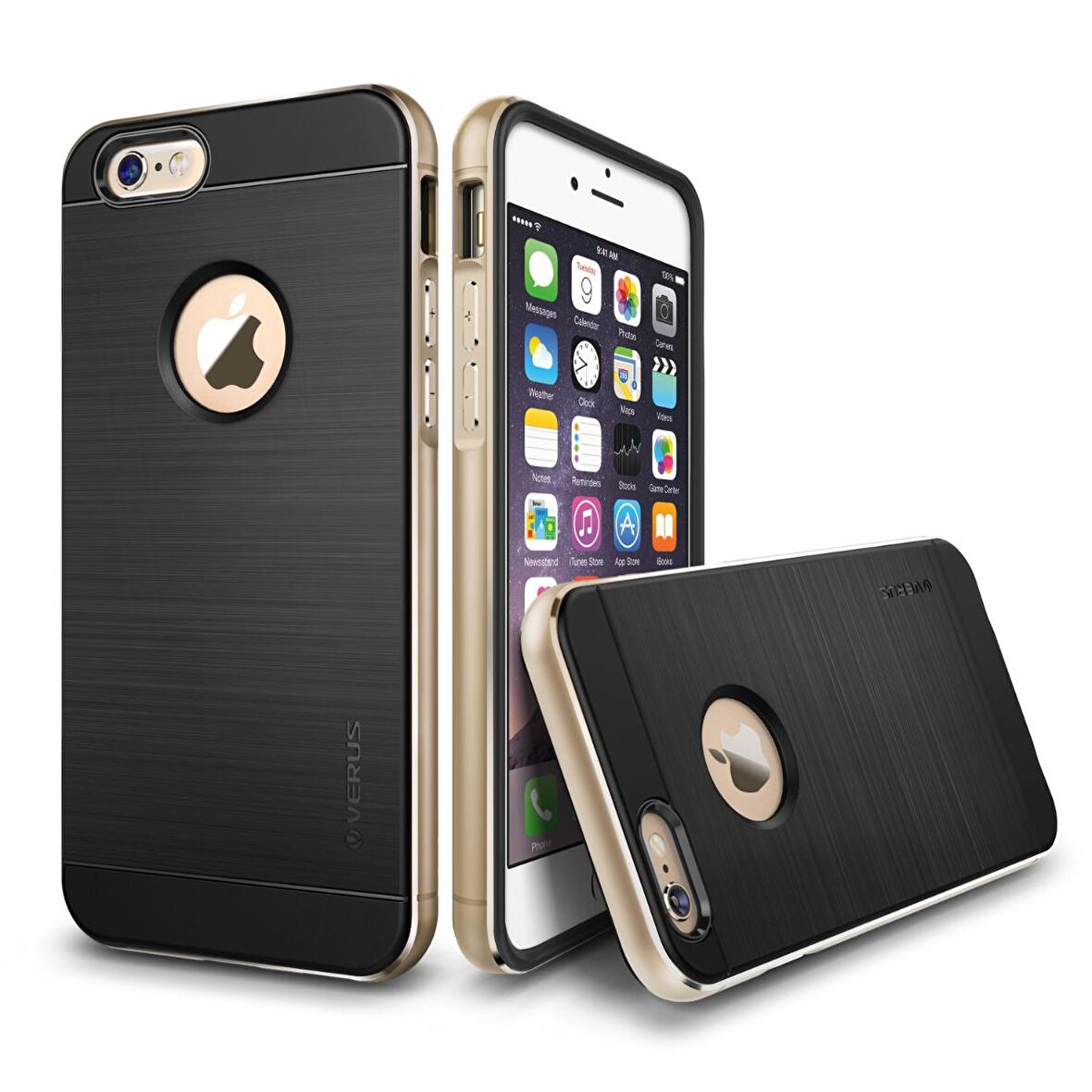Verus iPhone 6 Plus/6S Plus New Iron Shield Kılıf Gold