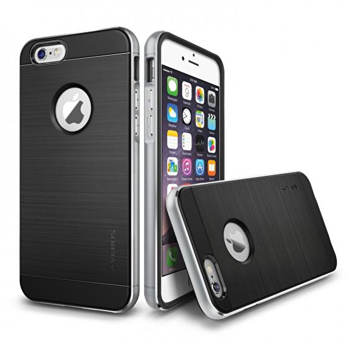 Verus iPhone 6 Plus/6S Plus New Iron Shield Kılıf Silver
