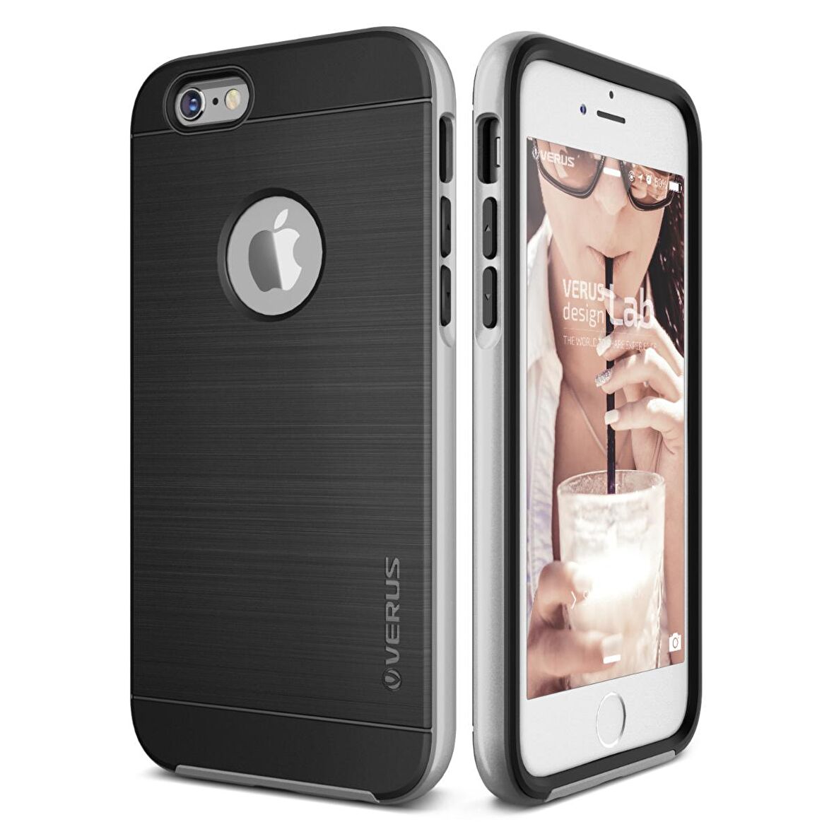 Verus iPhone 6 Plus/6S Plus High Pro Shield Kılıf Light Silver