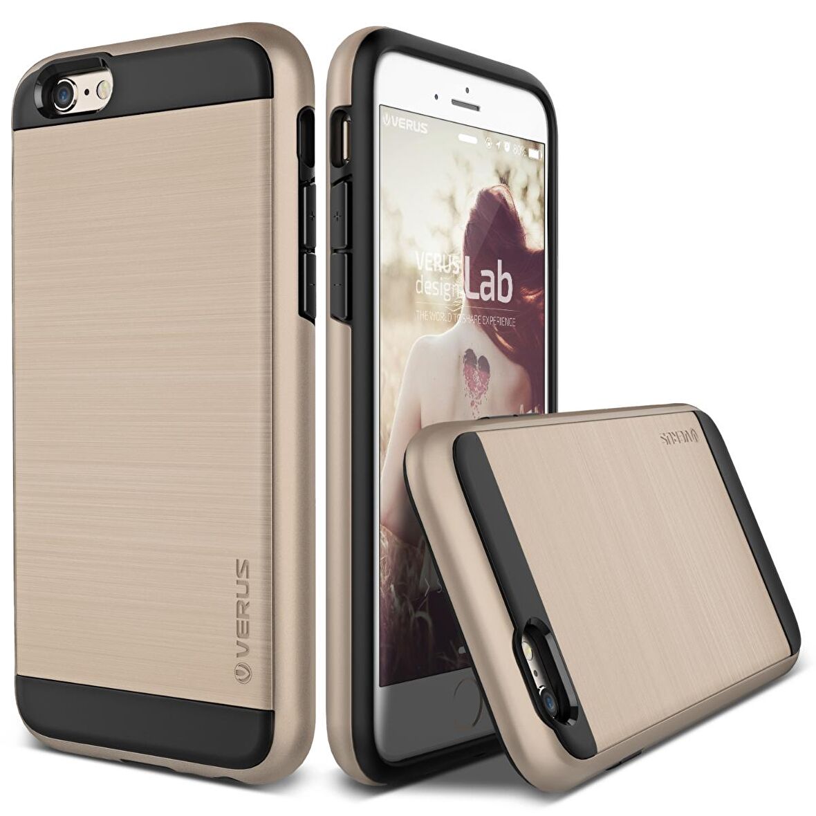 VRS iPhone 6 Plus / 6S Plus Verge Kılıf Shine Gold