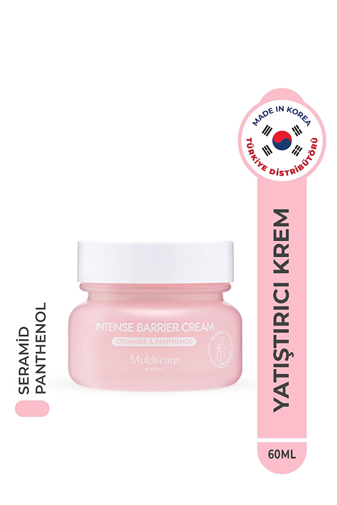 İntense Barrier Cream Kuru Ve Hassas Cilt Onarıcı Yoğun Nemlendirici Krem Kore 60ml