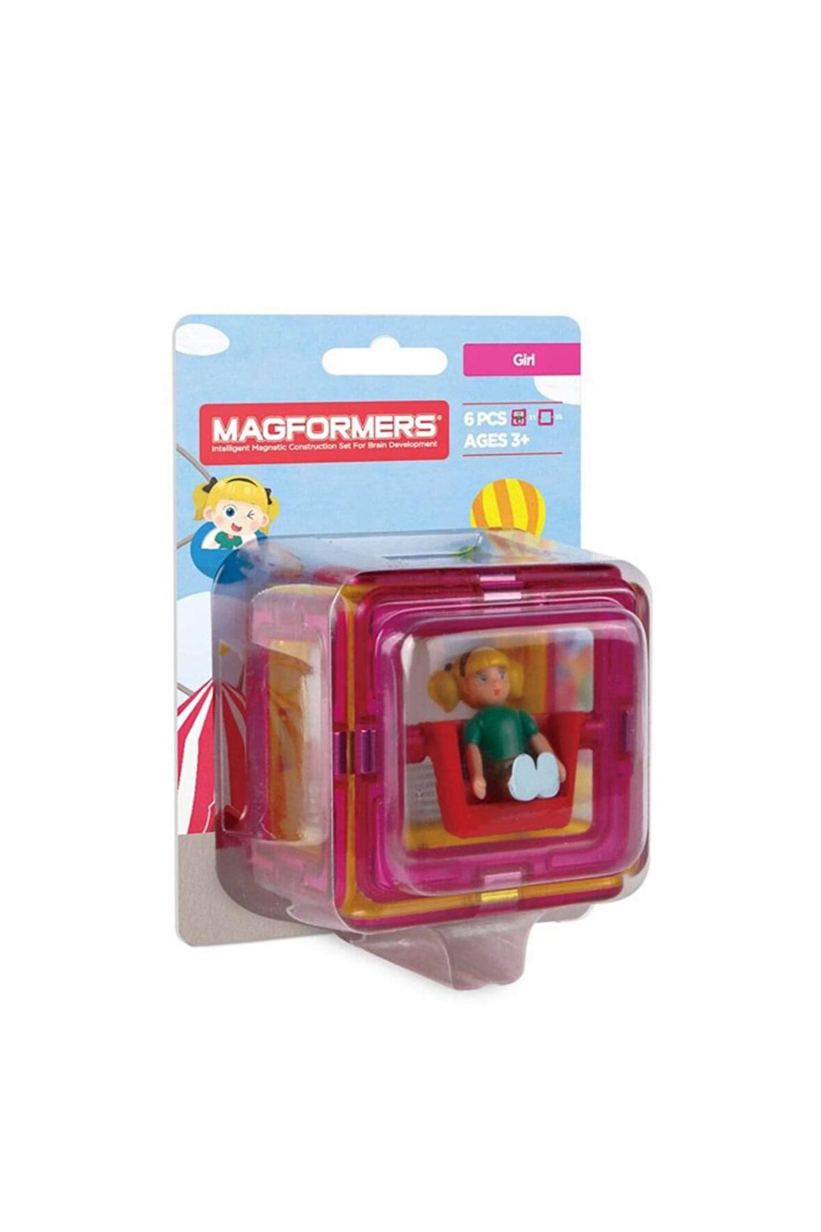 Magformers Mıknatıslı  Mini Set Girl 6 Parça