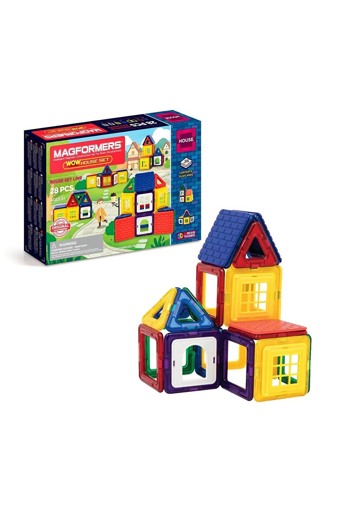 Magformers Mıknatıslı House Set 28 Parça