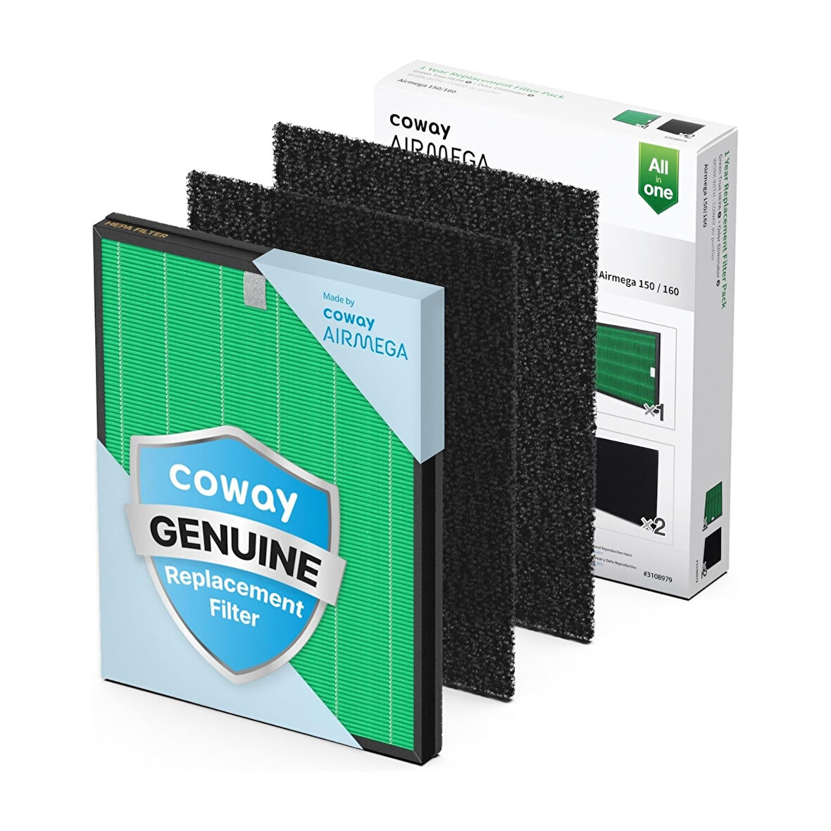 Coway AP-1019C Kartuş Filtre Seti