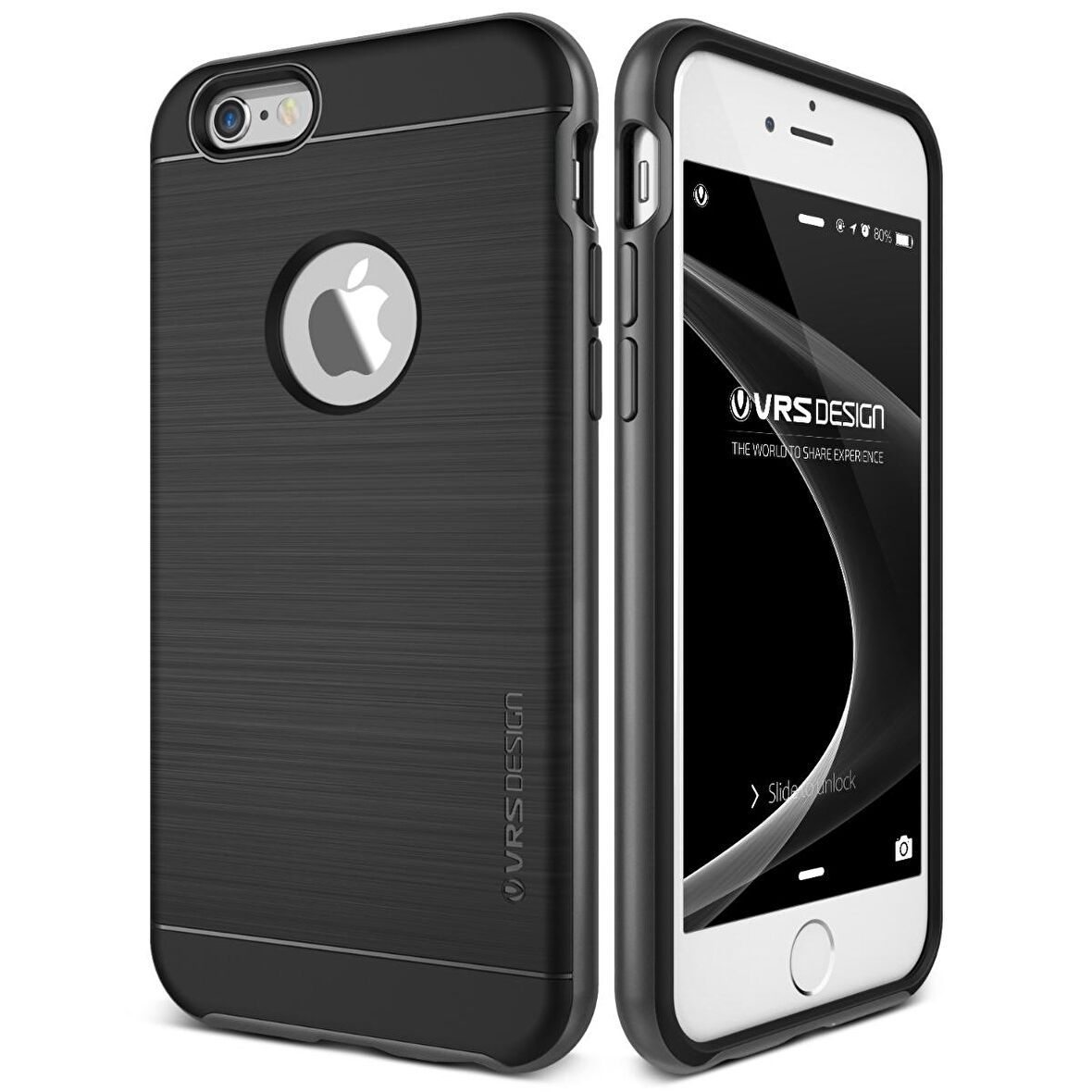 Verus iPhone 6/ 6S Plus Kılıf New High Pro Shield  Steel Silver