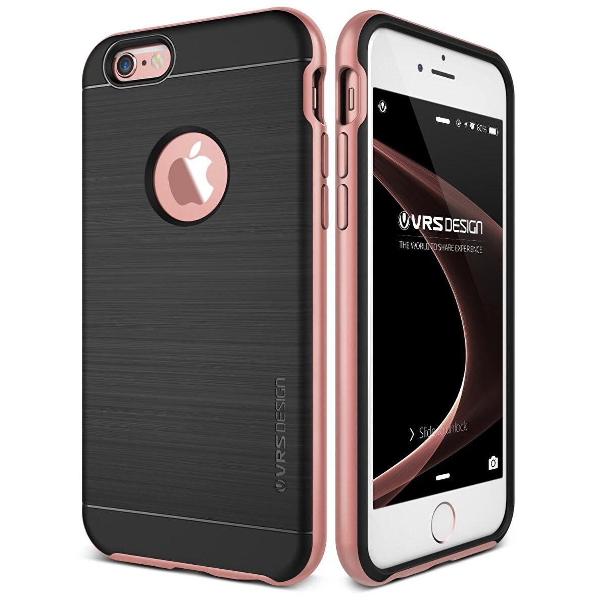 Verus iPhone 6/ 6S Plus Kılıf New High Pro Shield  Rose Gold