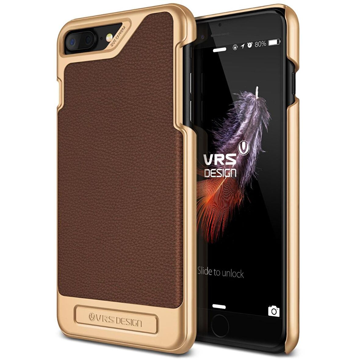 VRS Design iPhone 8 Plus / 7 Plus Simpli Mod Kılıf Brown