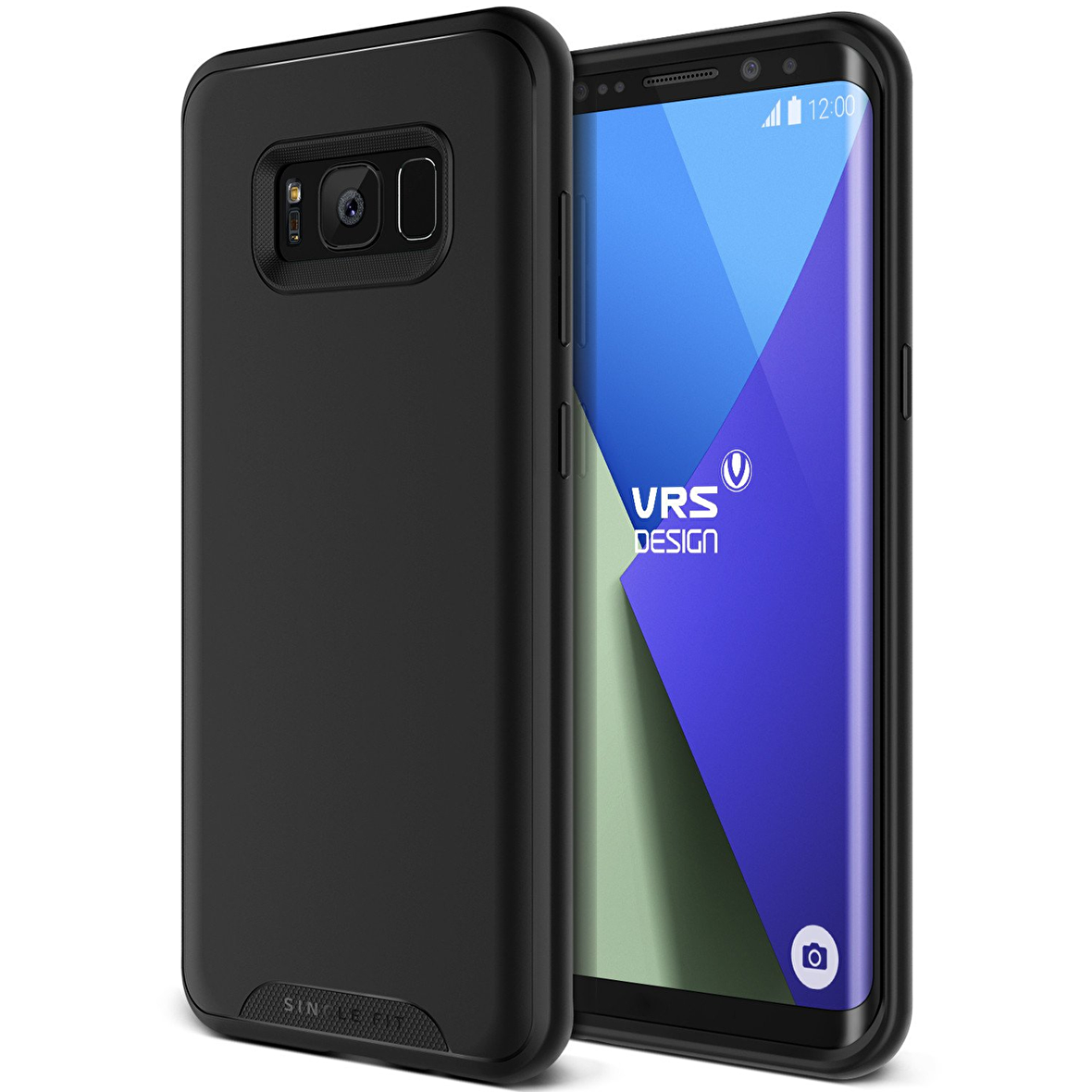 VRS Design Galaxy S8 Plus Single Fit Kılıf Black
