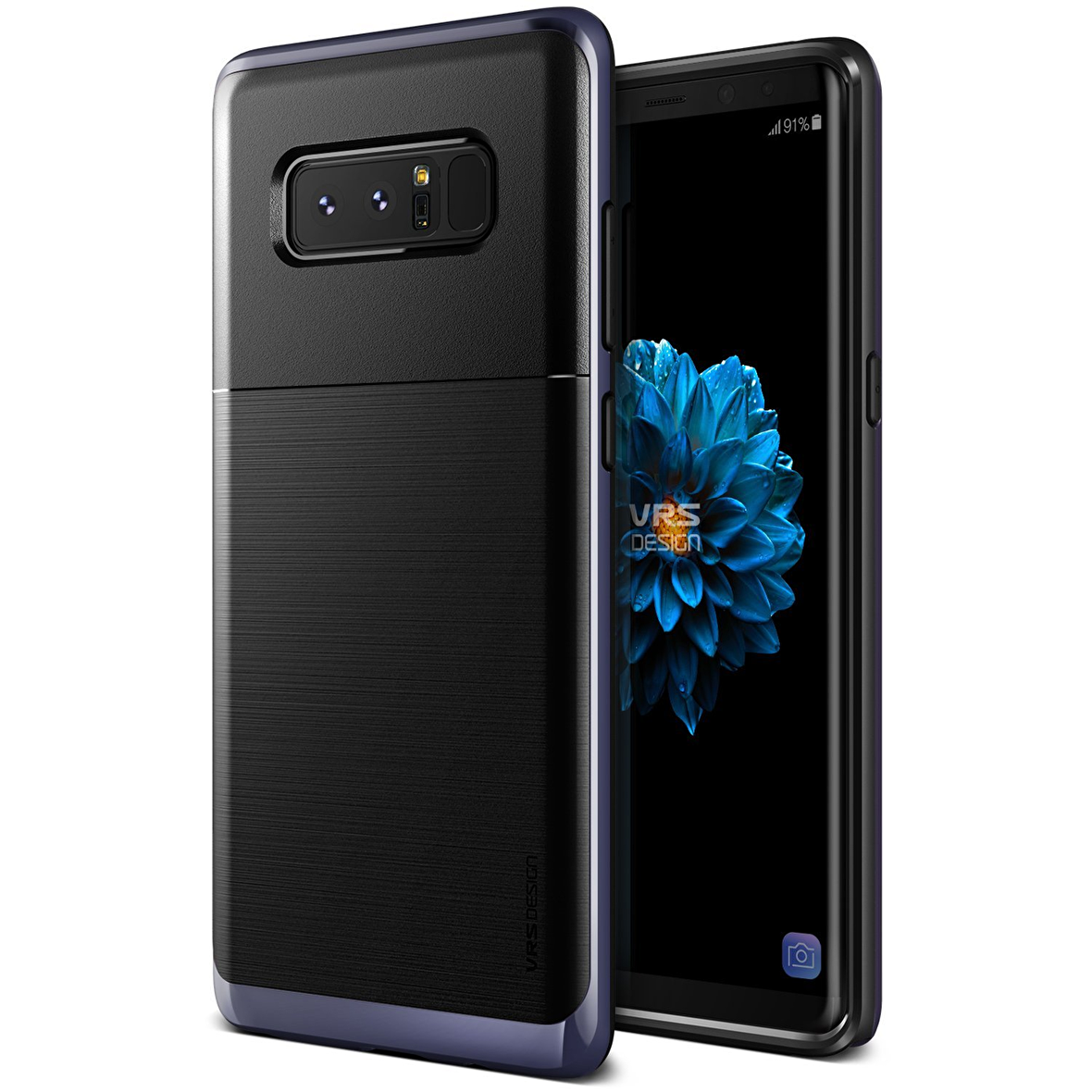 VRS Galaxy Note 8 High Pro Shield Kılıf Orchid Gray