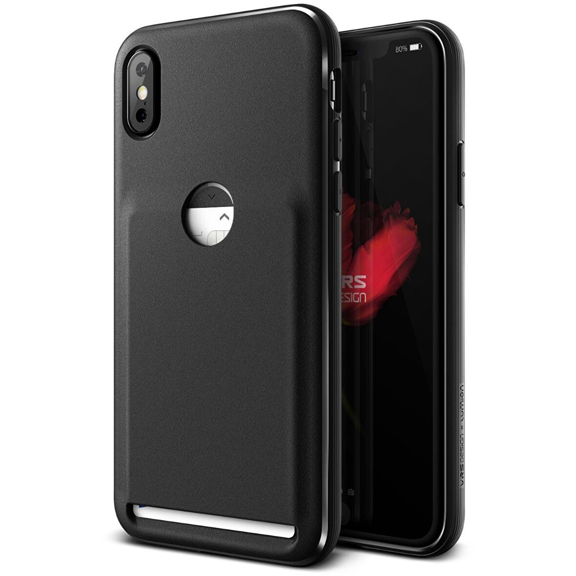 VRS Design iPhone X Damda Fit Kılıf Black