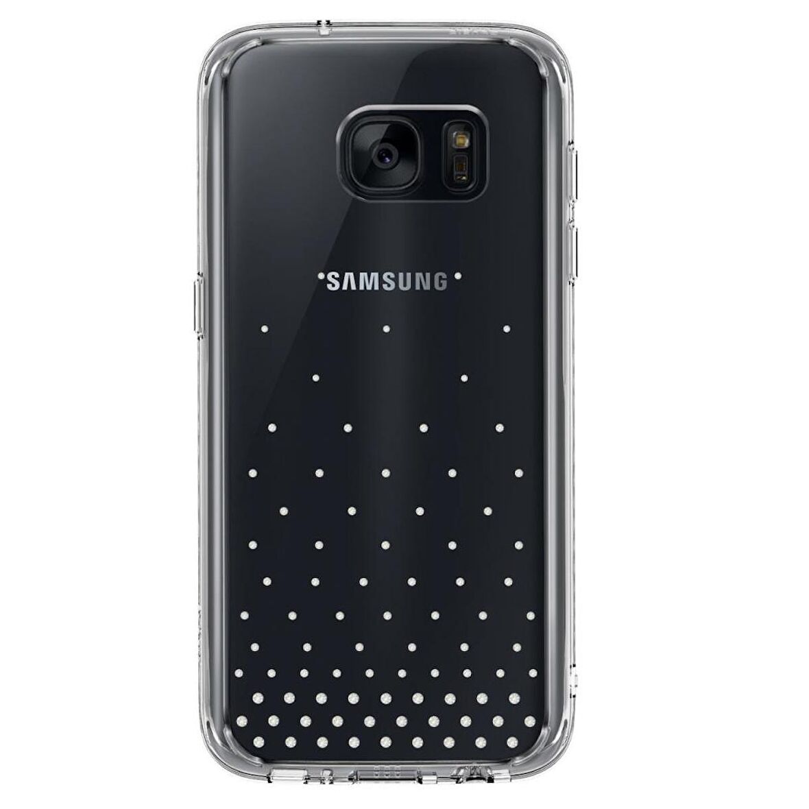 Ringke Noble Fusion Galaxy S7 ile Uyumlu Taşlı Kılıf Wedding Clear