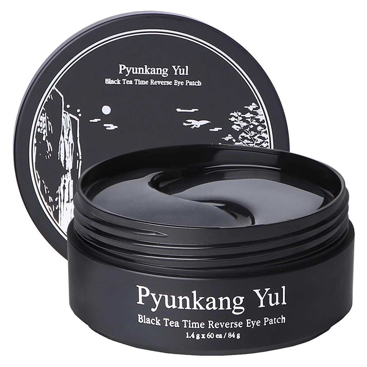 Black Tea Time Reverse Eye Patch 100ml  (60sheets) - Siyah Çay Özlü Yaşlanma Karşıtı Göz Maskesi (60 yaprak)