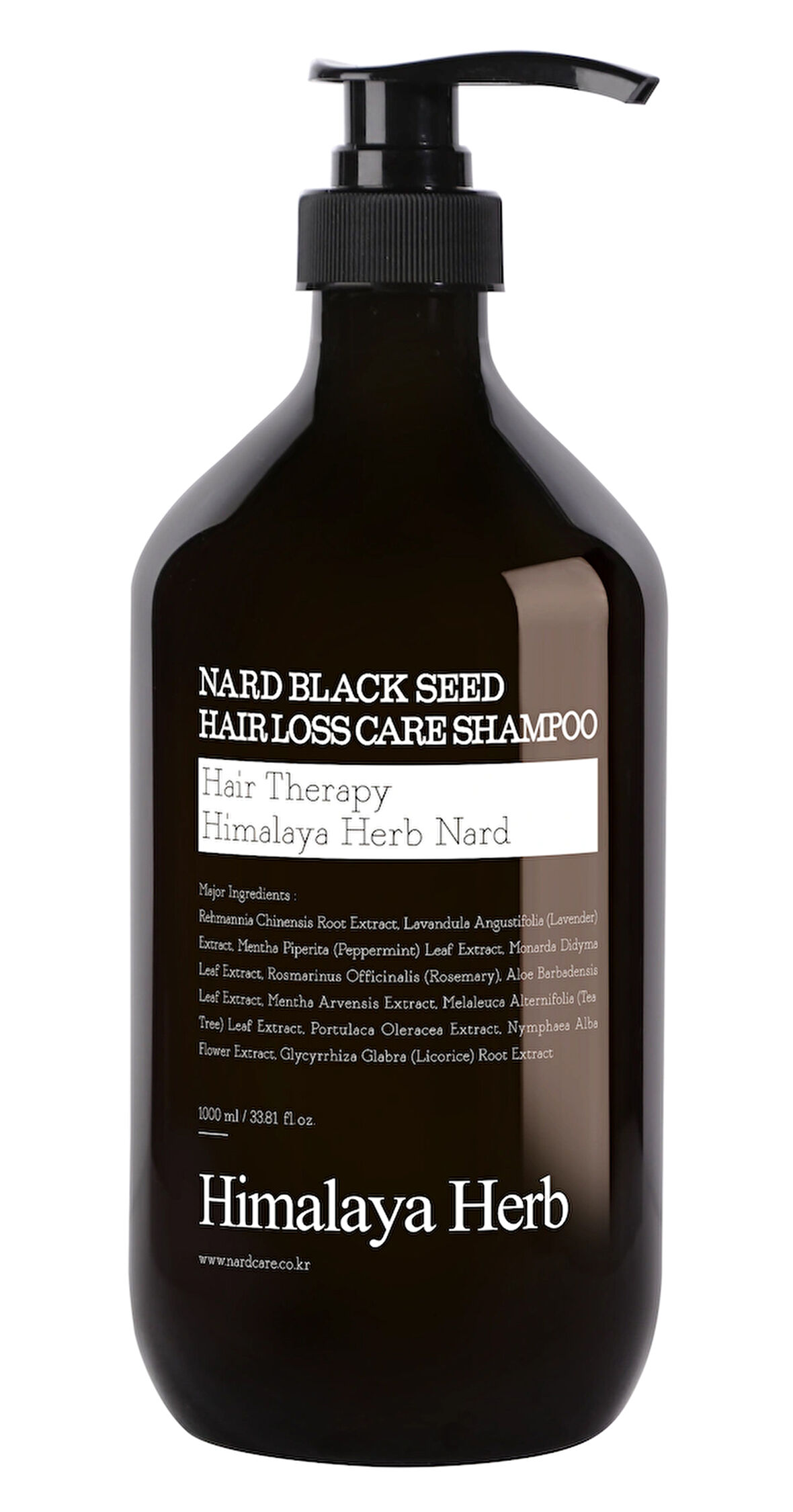 Nard Black Seed Hair Loss Care Shampoo - Nard Çörek Otu Özlü Saç Dökülmesi Karşıtı Şampuan (1L x 2 adet)
