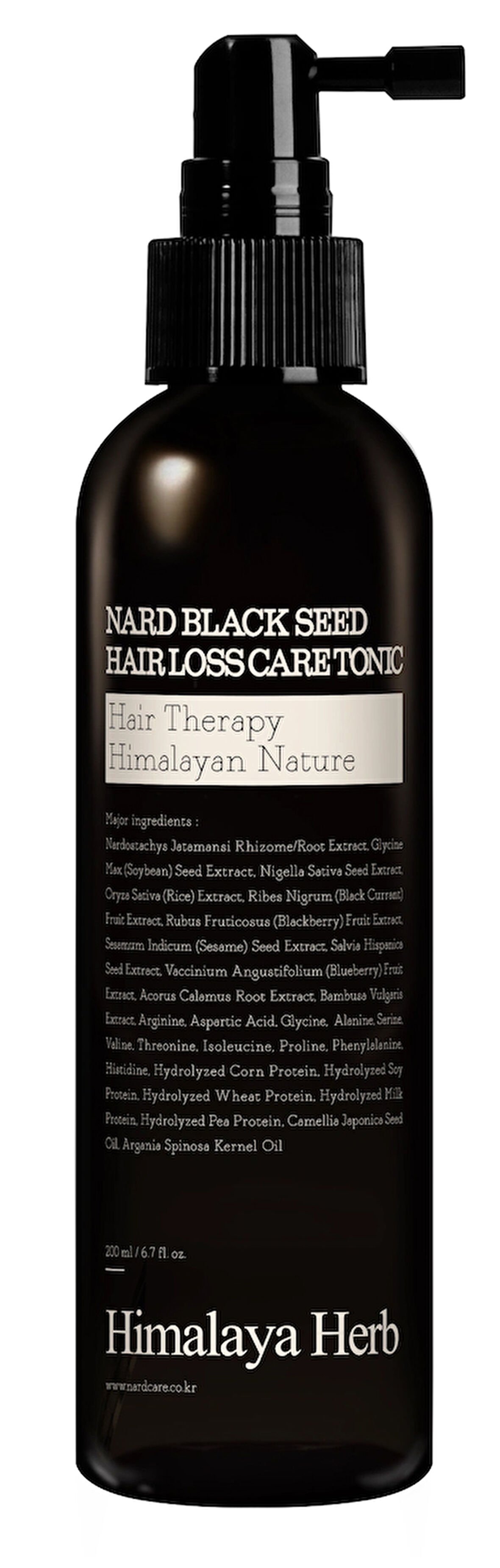 Nard Black Seed Hair Loss Care Tonic - Nard Çörek Otu Özlü Saç Dökülmesi Karşıtı Tonik (200 ml x 2 adet)